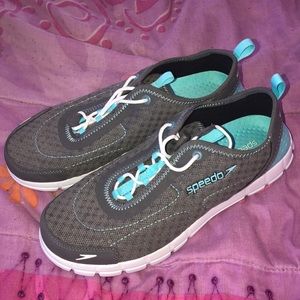 Speedo Women’s Hybrid Watercross Shoes Grey/Blue